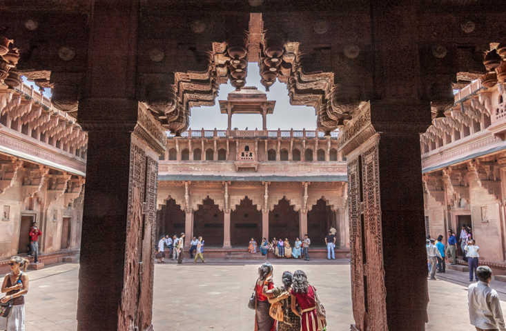 34 - India - Agra - fuerte de Agra - Jahangiri Mahal